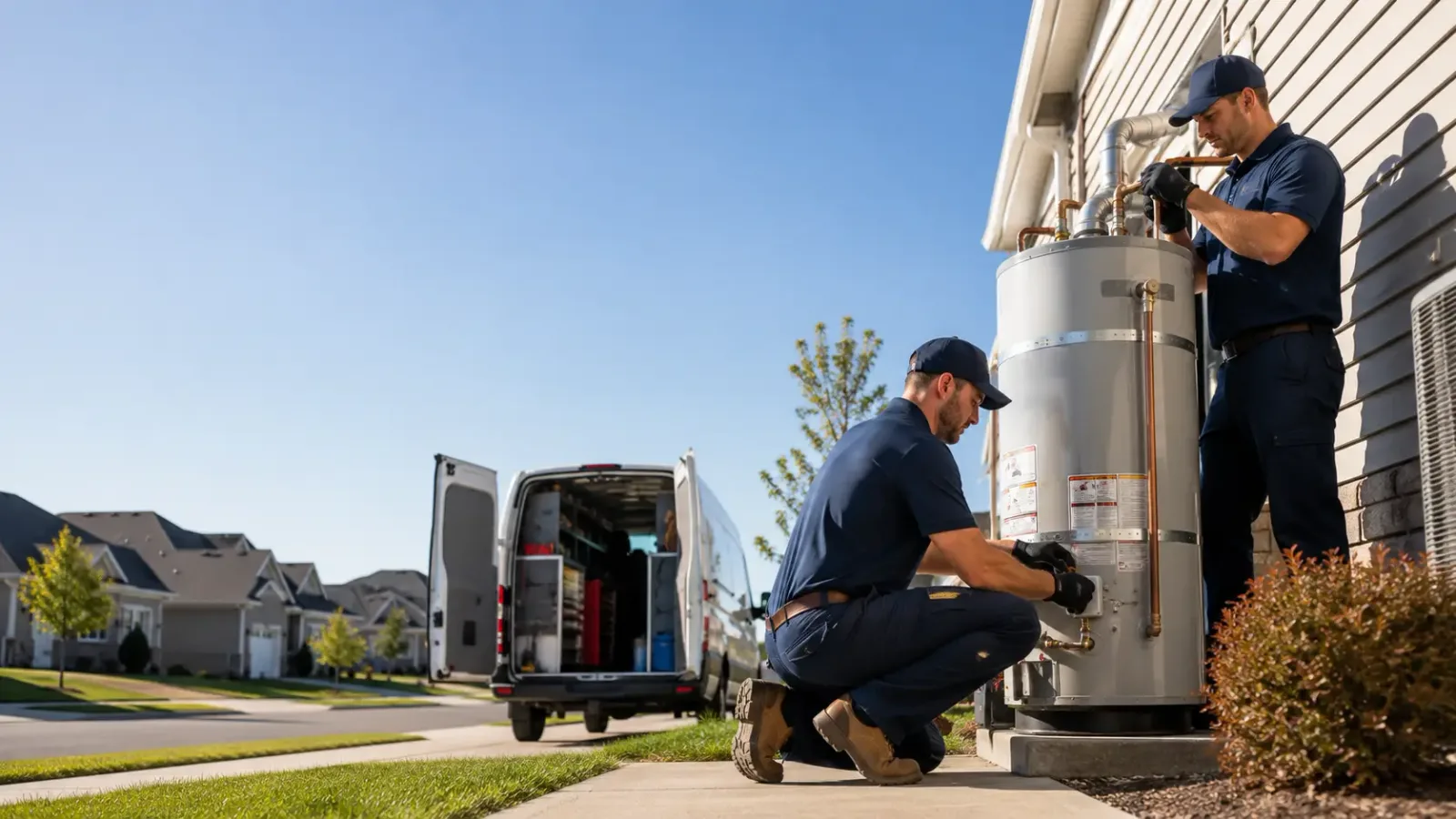 Water Heater Installation in Lyons, OH
